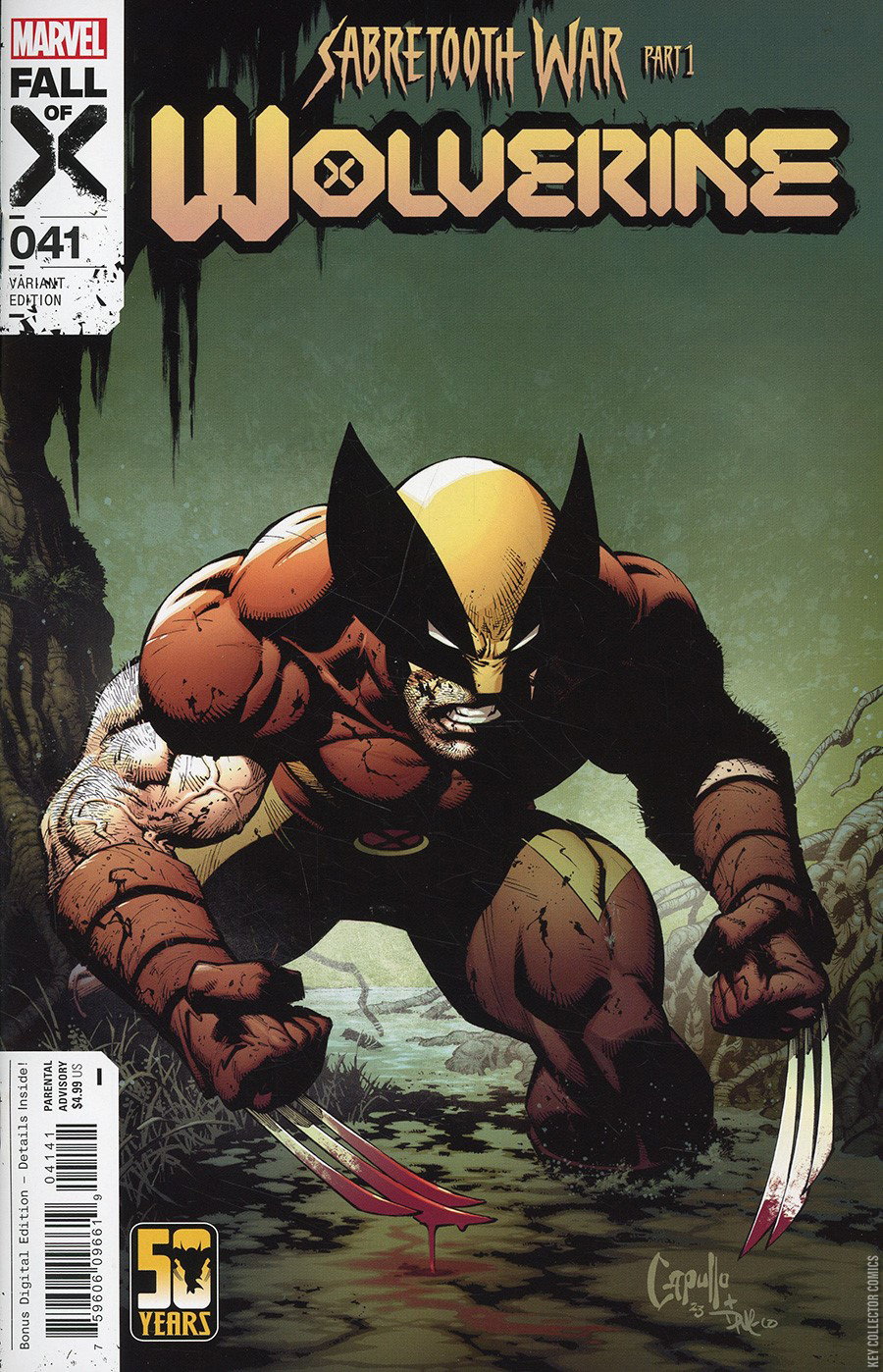 Wolverine #41 Variant Published January 2024 | Key Col