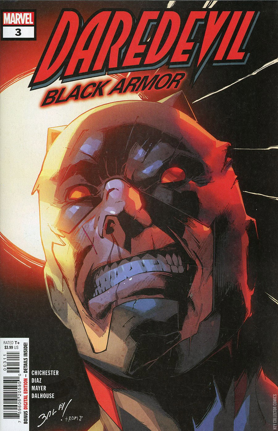 Daredevil: Black Armor #3 Published January 2024 | Key