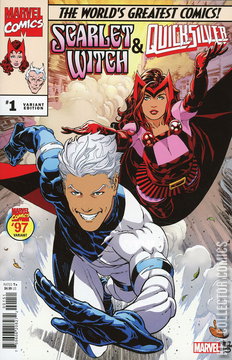Variant Cover for Scarlet Witch & Quicksilver #1