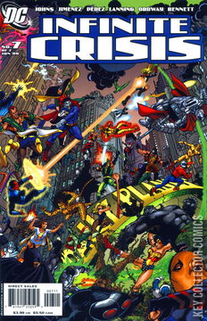 Variant Cover for Infinite Crisis #7
