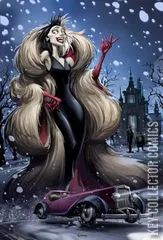 Variant Cover for Disney Villains: Cruella De Vil #1