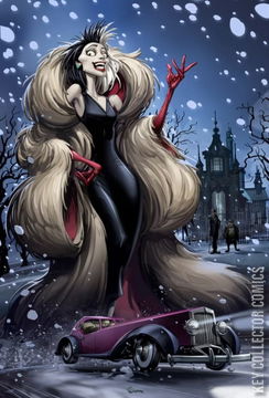 Variant Cover for Disney Villains: Cruella De Vil #1