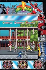 Variant Cover for Mighty Morphin Power Rangers: The Return #1