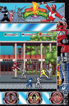 Variant Cover for Mighty Morphin Power Rangers: The Return #1