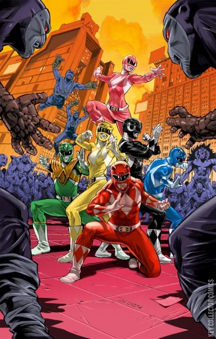 Cover art for Mighty Morphin Power Rangers: The Return #1 