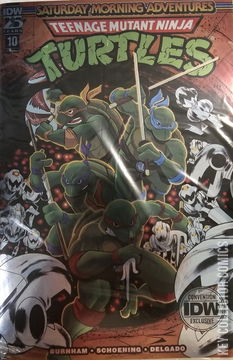 Variant Cover for Teenage Mutant Ninja Turtles: Saturday Morning Adventures #10
