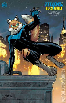Variant Cover for Titans: Beast World #6