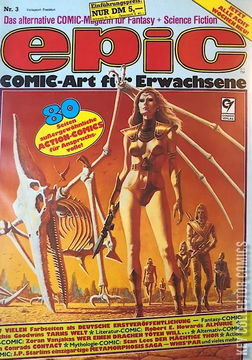 Variant Cover for Epic Illustrated #3