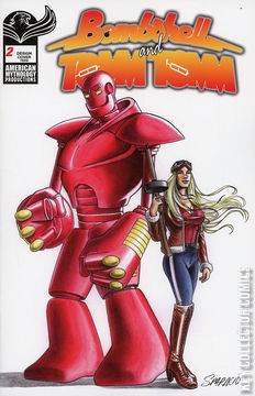 Variant Cover for Bombshell and Tomm Tomm #2