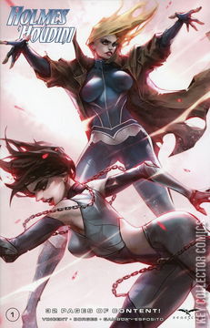 Variant Cover for Holmes and Houdini #1