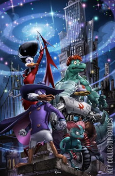 Variant Cover for Justice Ducks #1