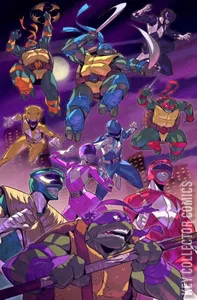Mighty Morphin Power Rangers / Teenage Mutant Ninja Turtles Black & White Edition #1