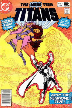 Variant Cover for New Teen Titans #3