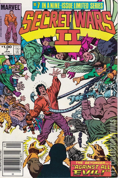 Variant Cover for Secret Wars II #7