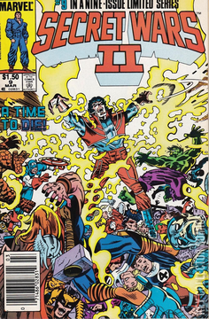 Variant Cover for Secret Wars II #9