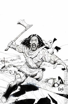 Variant Cover for BRZRKR: Fallen Empire #1