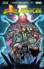 Variant Cover for Mighty Morphin Power Rangers / Teenage Mutant Ninja Turtles #1
