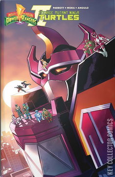 Variant Cover for Mighty Morphin Power Rangers / Teenage Mutant Ninja Turtles #1