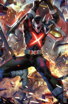 Variant Cover for Mighty Morphin Power Rangers / Teenage Mutant Ninja Turtles #1