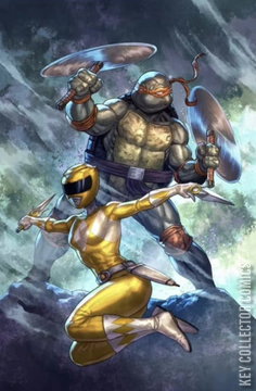 Variant Cover for Mighty Morphin Power Rangers / Teenage Mutant Ninja Turtles #1