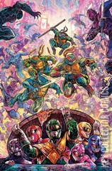 Variant Cover for Mighty Morphin Power Rangers / Teenage Mutant Ninja Turtles #1