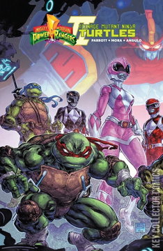 Variant Cover for Mighty Morphin Power Rangers / Teenage Mutant Ninja Turtles #1