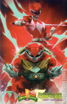 Variant Cover for Mighty Morphin Power Rangers / Teenage Mutant Ninja Turtles #1