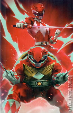 Variant Cover for Mighty Morphin Power Rangers / Teenage Mutant Ninja Turtles #1