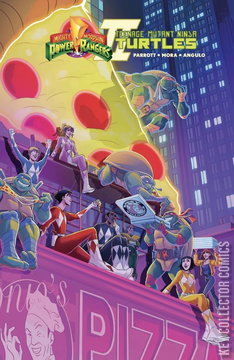 Variant Cover for Mighty Morphin Power Rangers / Teenage Mutant Ninja Turtles #1