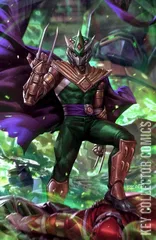 Variant Cover for Mighty Morphin Power Rangers / Teenage Mutant Ninja Turtles #2
