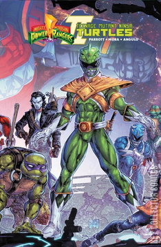 Variant Cover for Mighty Morphin Power Rangers / Teenage Mutant Ninja Turtles #2