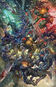Variant Cover for Mighty Morphin Power Rangers / Teenage Mutant Ninja Turtles #3
