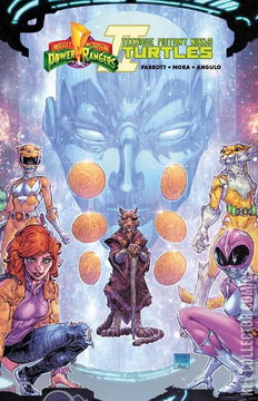 Variant Cover for Mighty Morphin Power Rangers / Teenage Mutant Ninja Turtles #3