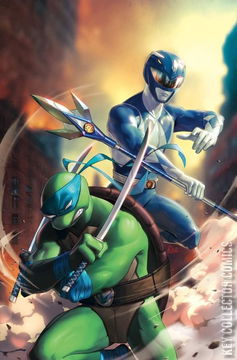 Variant Cover for Mighty Morphin Power Rangers / Teenage Mutant Ninja Turtles #3