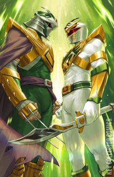 Variant Cover for Mighty Morphin Power Rangers / Teenage Mutant Ninja Turtles #4