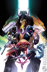 Variant Cover for Mighty Morphin Power Rangers / Teenage Mutant Ninja Turtles #5