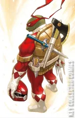 Variant Cover for Mighty Morphin Power Rangers / Teenage Mutant Ninja Turtles #5