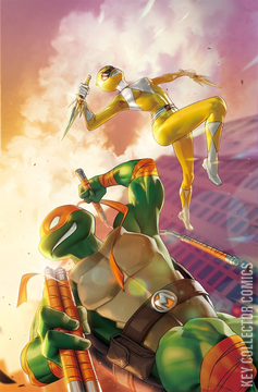 Variant Cover for Mighty Morphin Power Rangers / Teenage Mutant Ninja Turtles #5