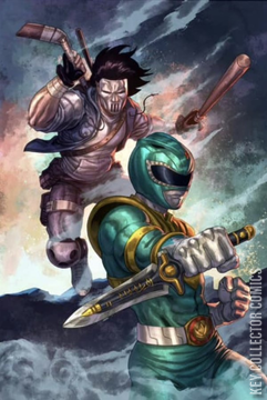 Variant Cover for Mighty Morphin Power Rangers / Teenage Mutant Ninja Turtles #5
