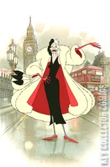 Variant Cover for Disney Villains: Cruella De Vil #1