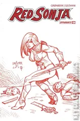 Variant Cover for Red Sonja #4