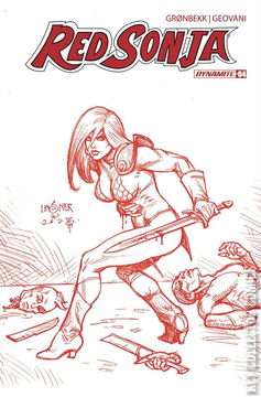 Variant Cover for Red Sonja #4