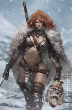 Variant Cover for Red Sonja: Empire of the Damned #1