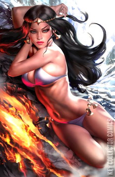 Variant Cover for Fire and Ice #1