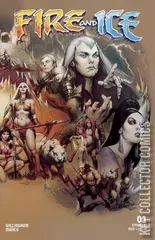 Variant Cover for Fire and Ice #1