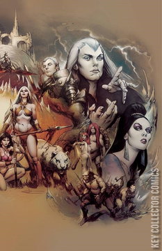 Variant Cover for Fire and Ice #1