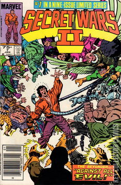Variant Cover for Secret Wars II #7