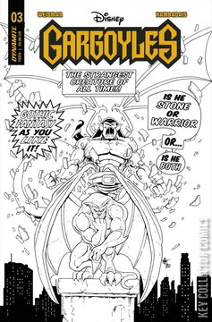 Variant Cover for Gargoyles #3