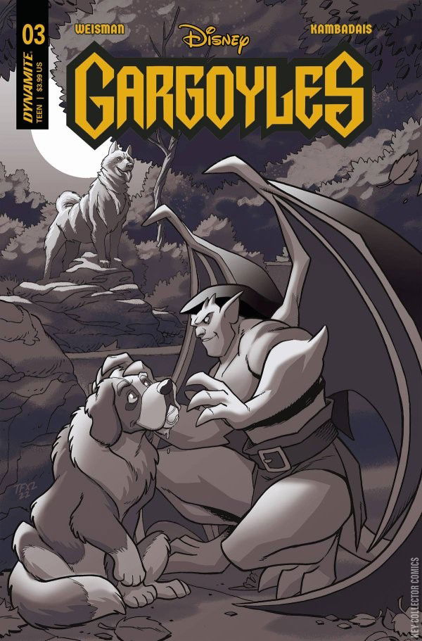 Variant Cover for Gargoyles #3