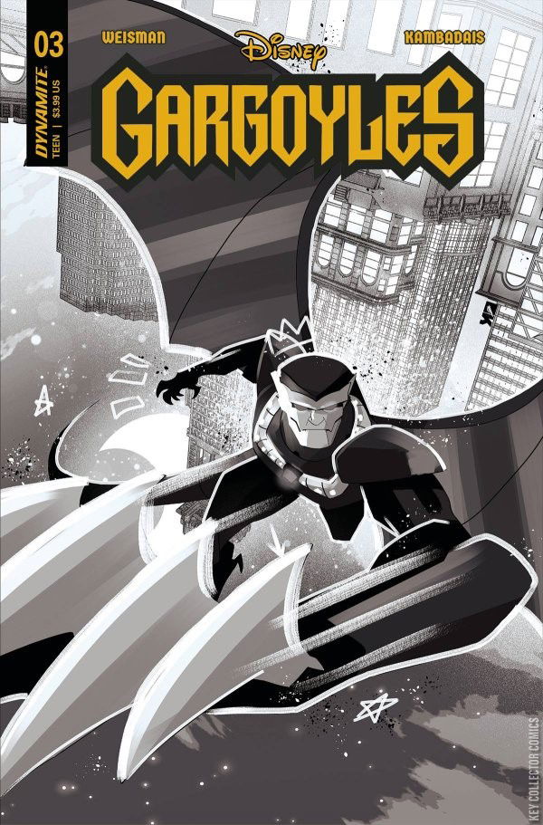 Variant Cover for Gargoyles #3